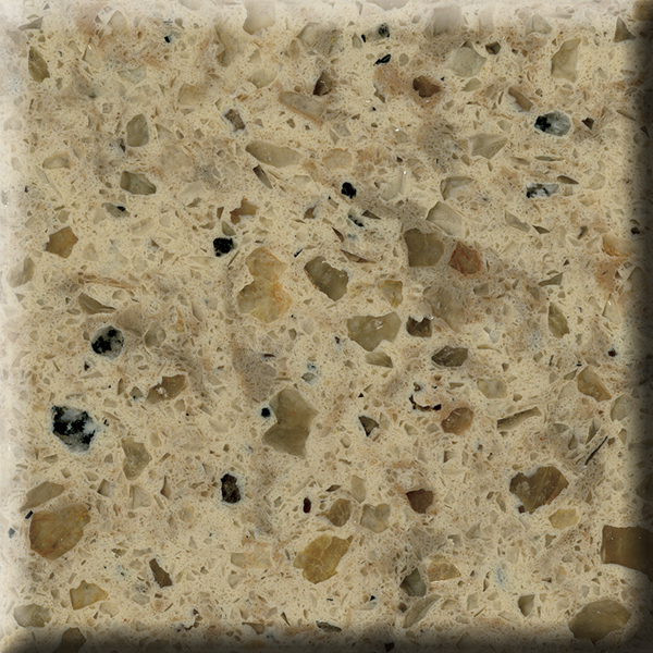 Quality Glass Mirror Man-Made Quartz Stone Slab