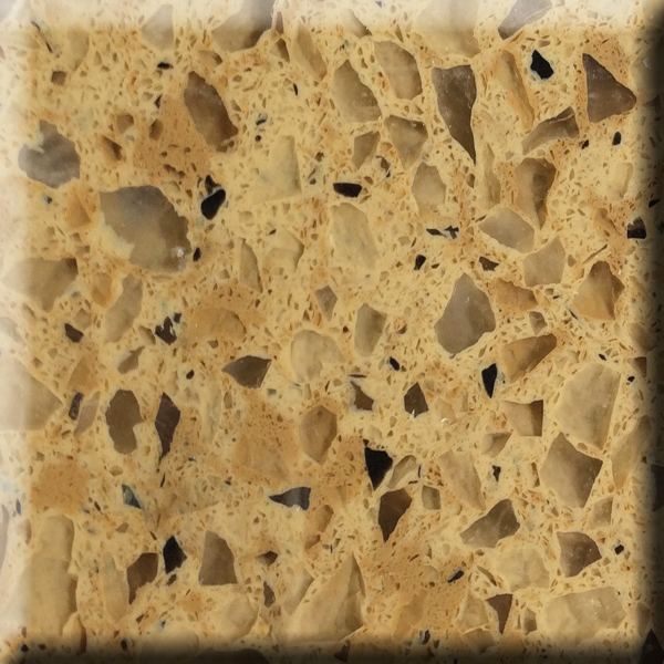 <b>2015 Laminate Kitchen Countertop Quartz Counter Sunflower</b>