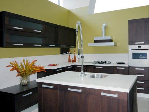 What Color Countertop With Oak Cabinets